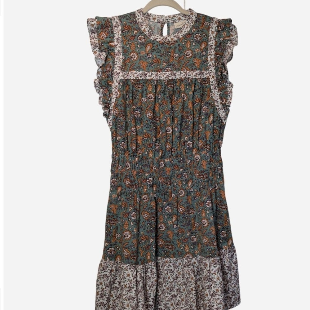 Pre-owned Universal Thread Floral Print Top
